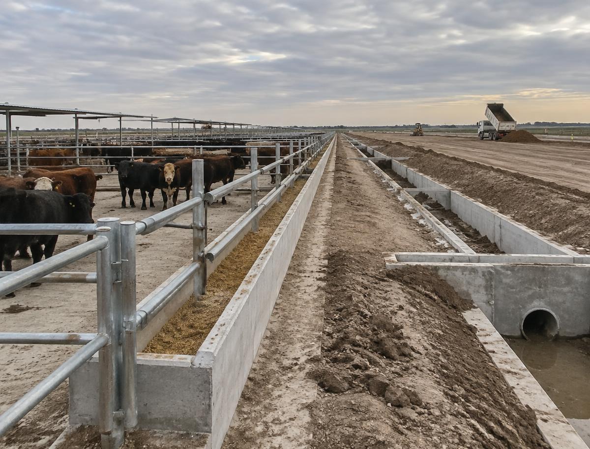 Feedlot para Agro Ganadera Latuf — Zona rural