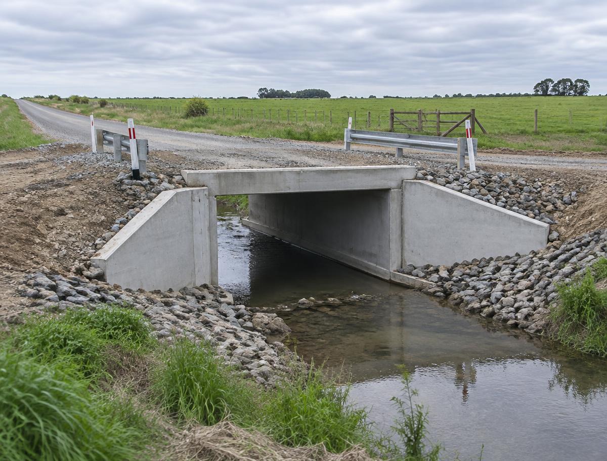 Alcantarilla ramal Buenos Aires – Mar del Plata — Lezama